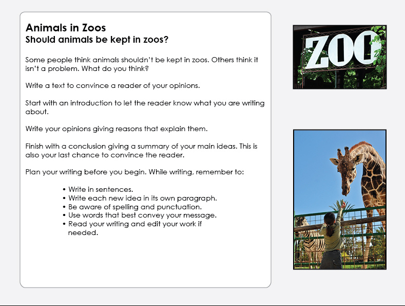 topics for speech on zoo