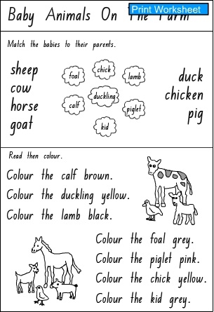 skills  worksheet activity online, english Learn interactive animal lessons responses